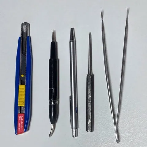 人体骨格模型（ミニ）をつくる その1 準備